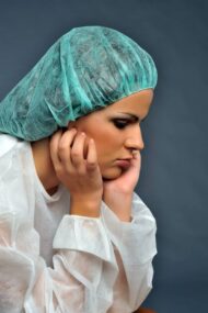 Σκουφάκι με λάστιχο περιμετρικά non woven - Image 3
